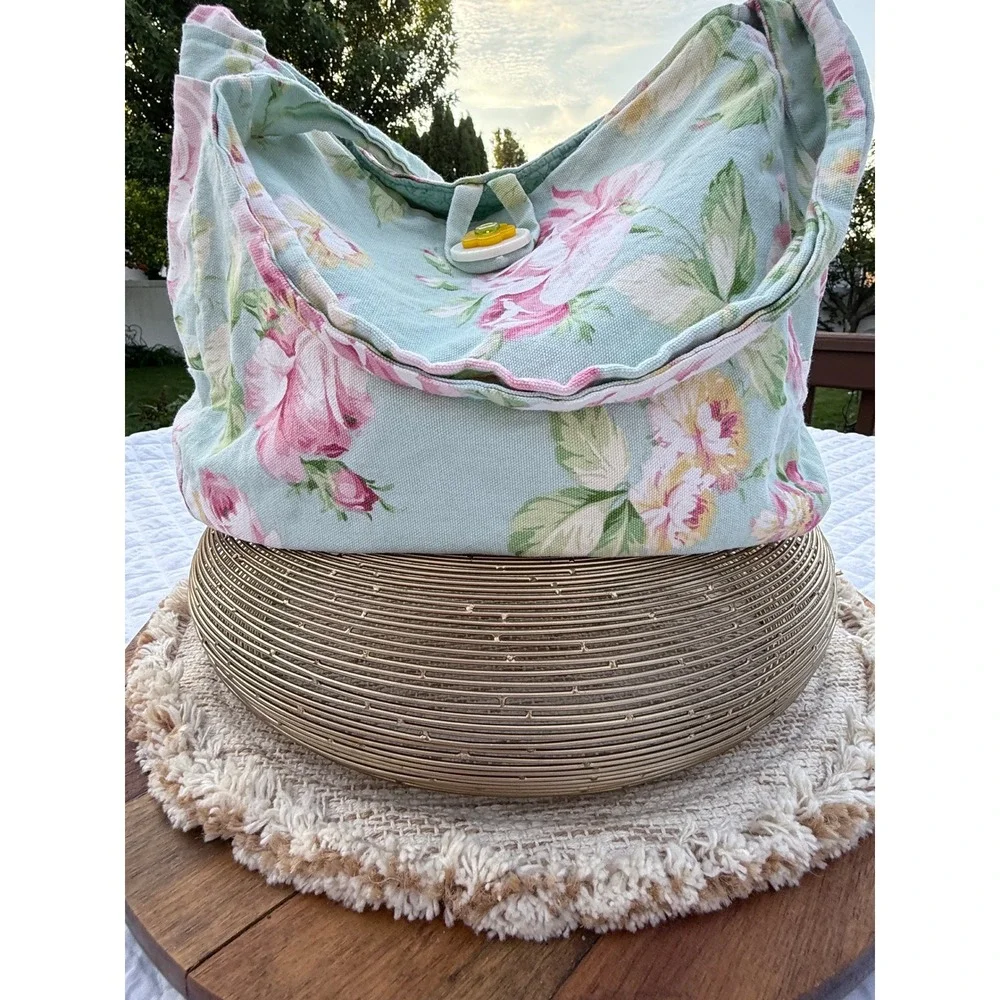 Handmade reversible hobo